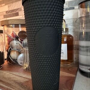 Starbucks Matte Black Studded Tumbler